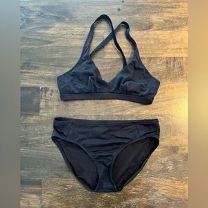 Oiselle Black Bikini Set